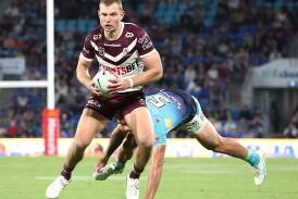 Manly No.1 Tom Trbojevic has no intention of sitting out Origin, despite his recent run of injuries. (Jason O'BRIEN/AAP PHOTOS)